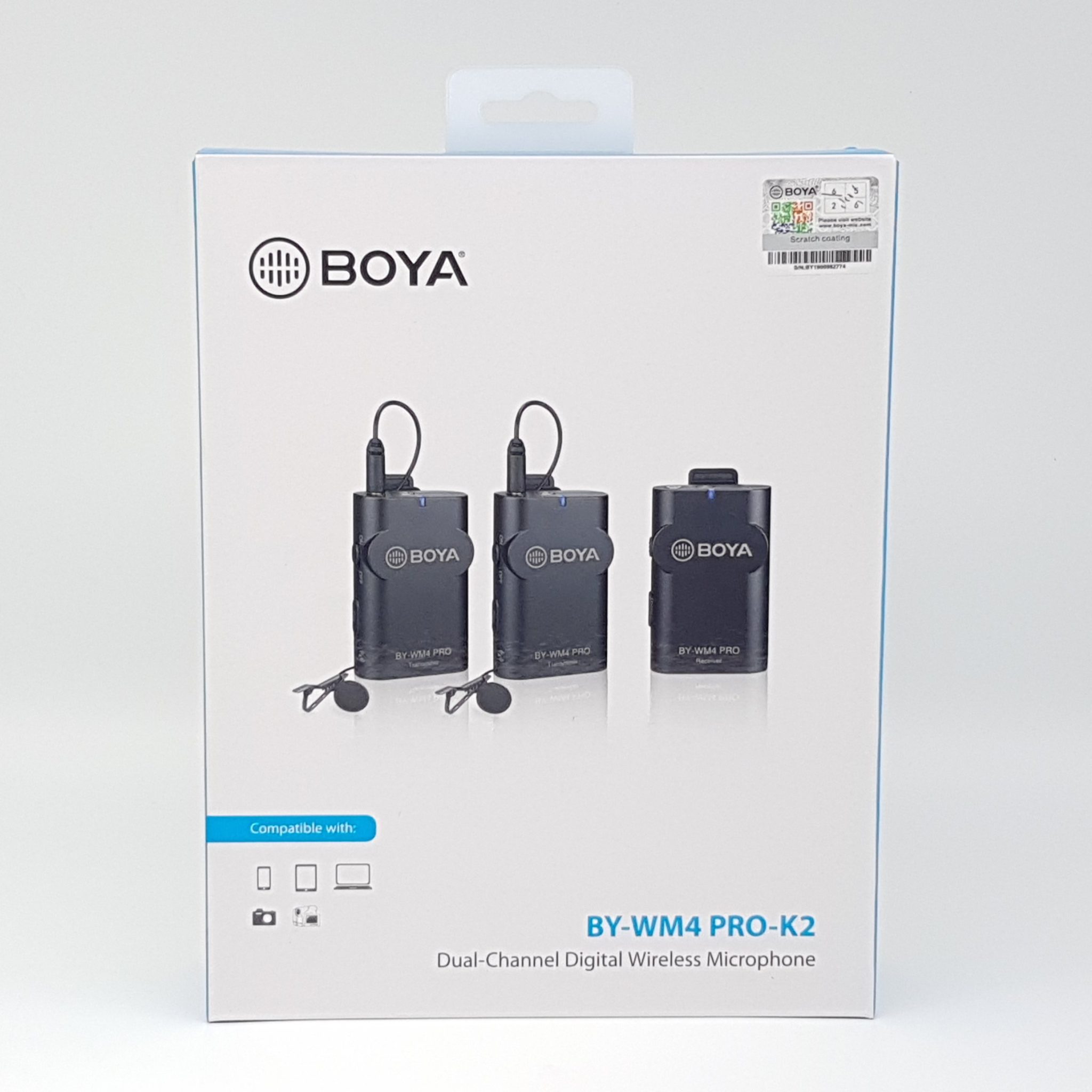 BY-WM4 Pro K2 Micrófono Inalámbrico Doble – Boya