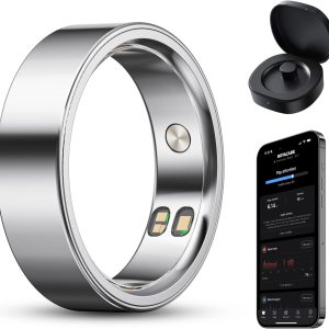 Boya BOYACARE Ring Anillo Inteligente de Salud y Sueño Color Plateado Talla 7