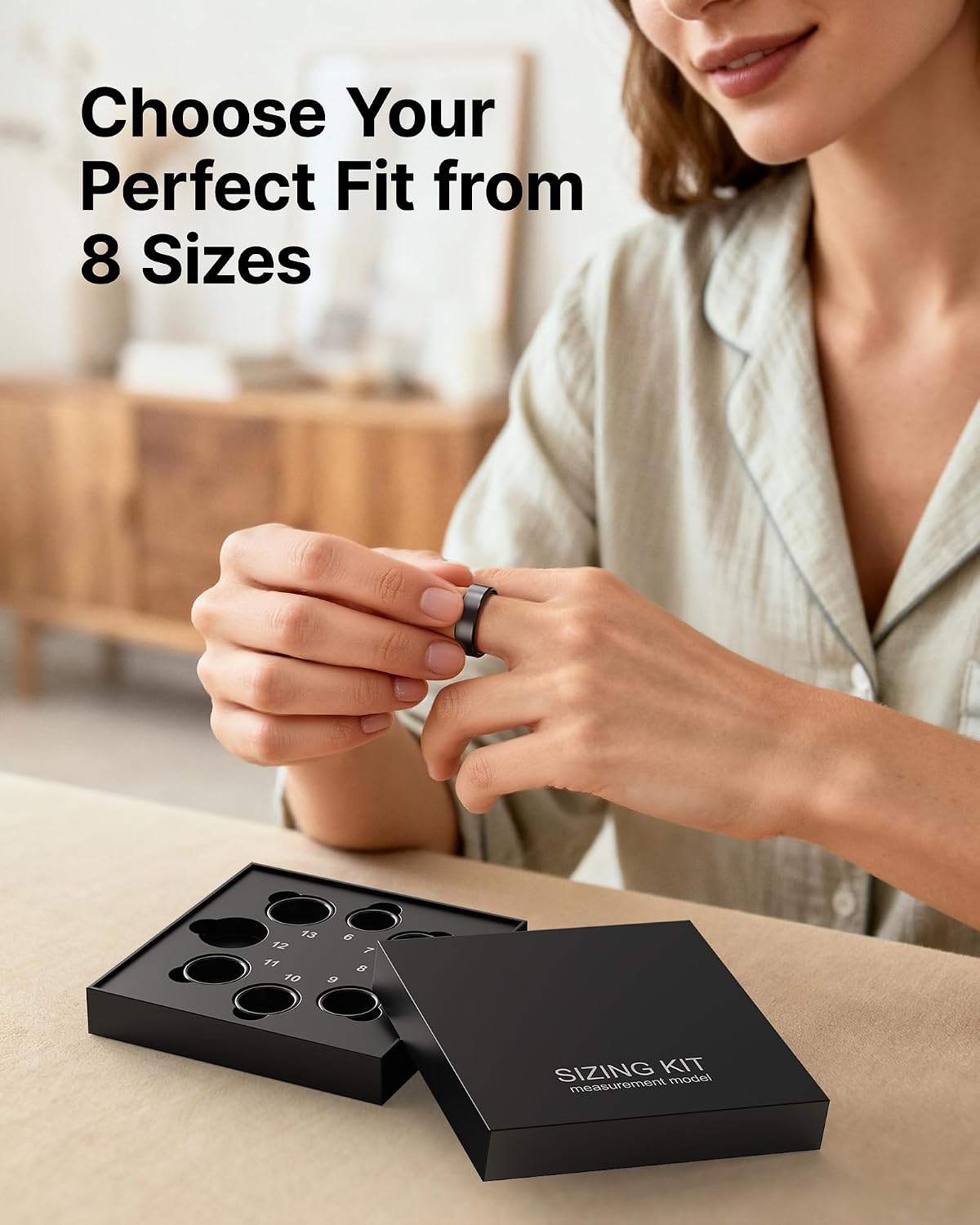 Boya BOYACARE Sizing Kit Medidor de Tallas Para Anillo Inteligente BOYACARE Ring - Imagen 5