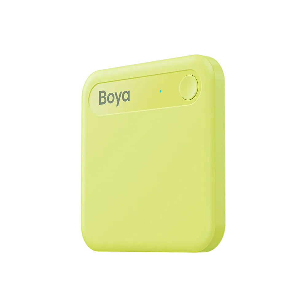 Boya Notra Neo Asistente IA Notas Voz y Grabadora de Llamadas Color Yellow